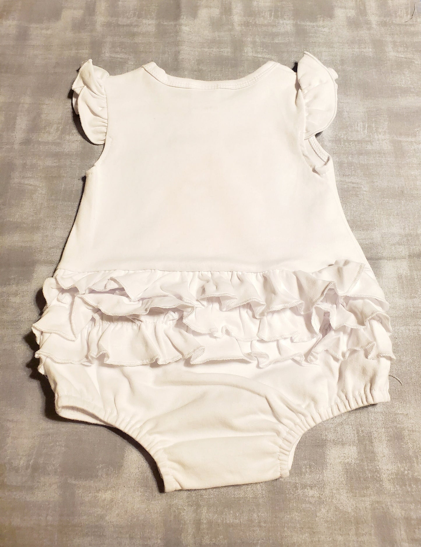 Stay Sunny Hunny Embroidered Romper