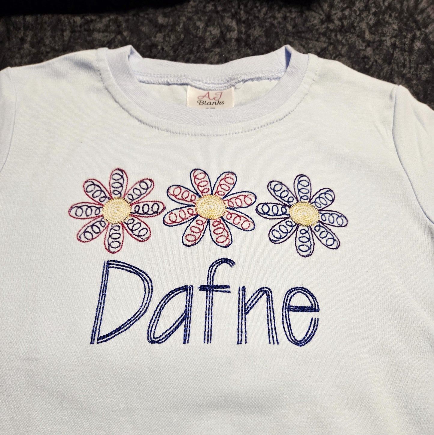 Flower Trio Shirt, Personalized, Cute, Flowers