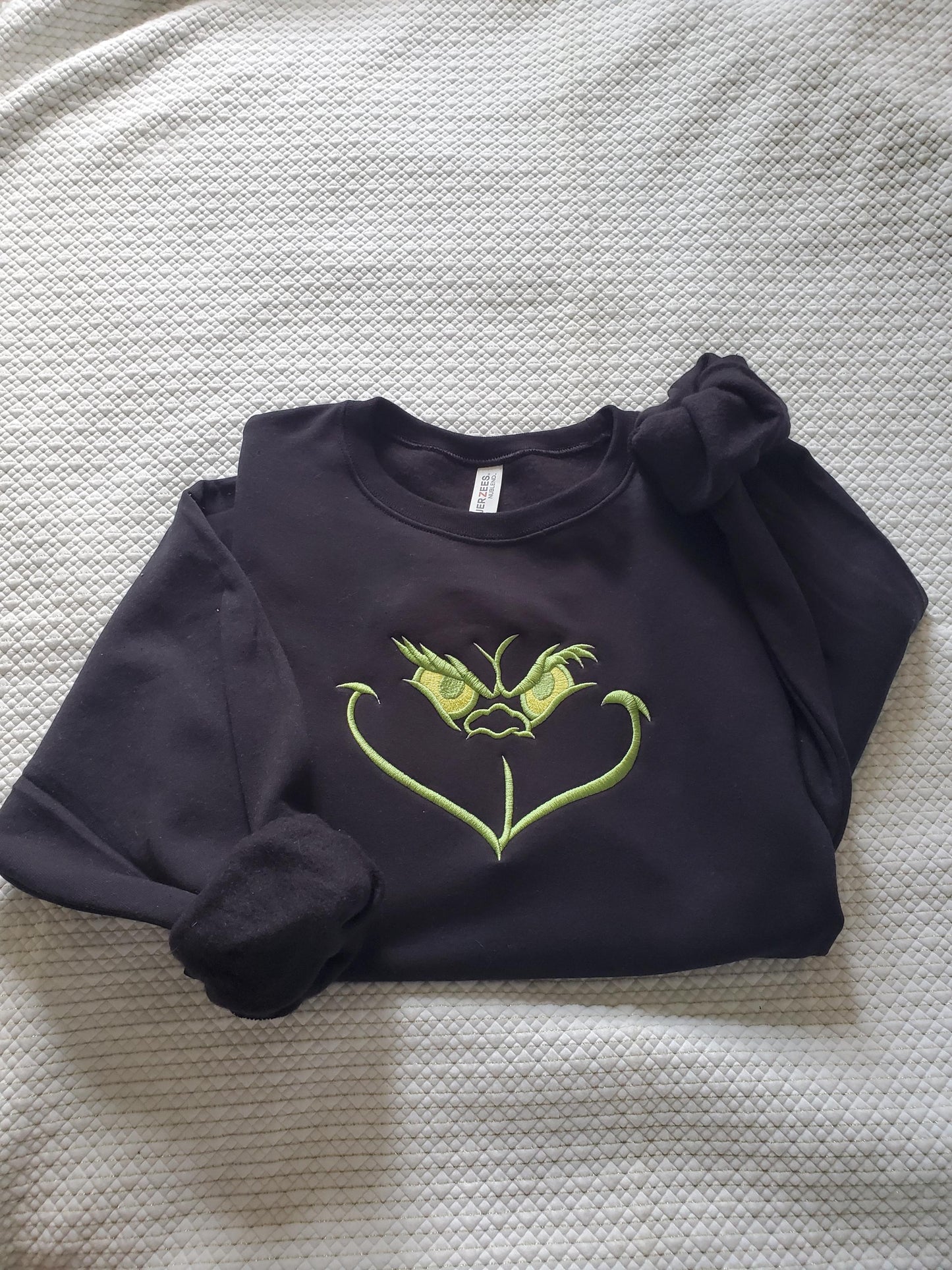 Green Monster Sweatshirt, Christmas Sweatshirt