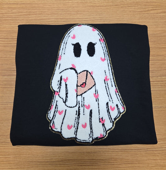 Sweet & Spooky Love Chenille Sweatshirt