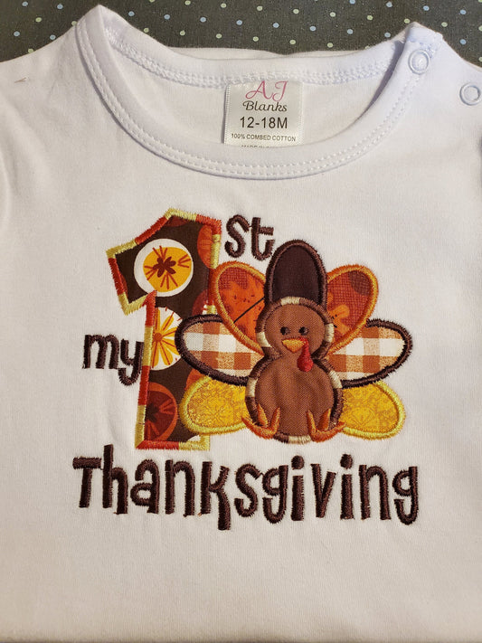 Baby's First Thanksgiving, Turkey Day Onesie