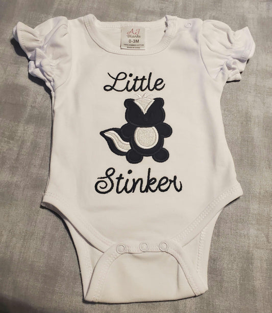 Little Stinker, Unisex, Embroidered Onesie